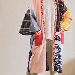 拼布浴衣＆和服禮服夾克（第326號） 第1張的照片