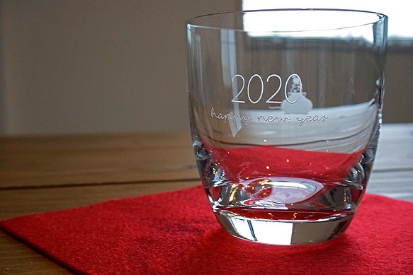 干支グラス 2020【子】 1枚目の画像