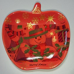 りんご型 プレート 1枚目の画像