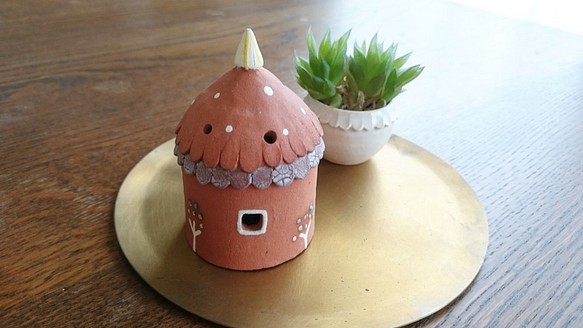 陶の小さなお家～赤土～008 1枚目の画像