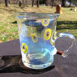 耐熱ガラスのマグカップ　３　 1枚目の画像