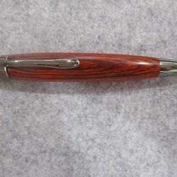 ココボロ　太軸　ワックス仕上げ　回転式ロングパトリオットボールペン 　　 1枚目の画像