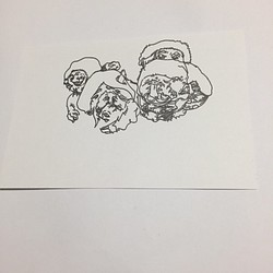 手描きイラスト ポストカード 【送料無料】 1枚目の画像