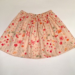 優しい花柄スカート 1枚目の画像