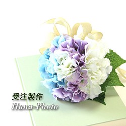 受注制作　067)紫陽花の花束 1枚目の画像