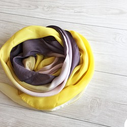 dreamy KIIRO ~silk scarf~ 1枚目の画像