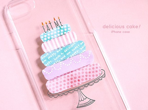 iPhone スマホケース 【delicious cake!】 1枚目の画像