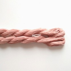 刺し子糸、編み物、織物にも♪草木染め糸　スオウ染め　綿　コットン 1枚目の画像