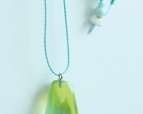 △▷▽ウミノガラス SEAGLASS PENDANT -J- ネックレス・ペンダント