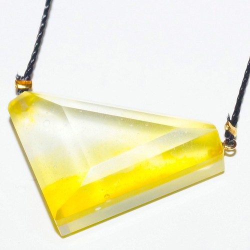 △▷▽ウミノガラス SEAGLASS PENDANT -s- ネックレス・ペンダント