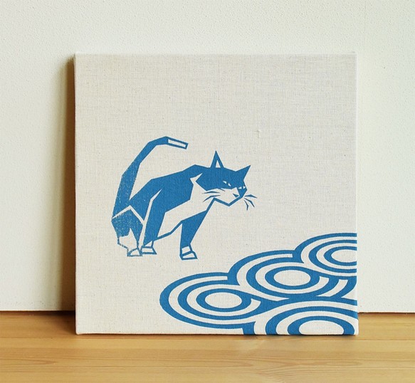 Ripple Cat 布料面板[波普艺术] 第1張的照片