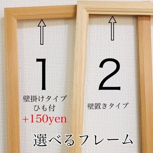 幸せの青い鳥命名書 書道 fuwari〜ことばのプレゼント〜 通販｜Creema