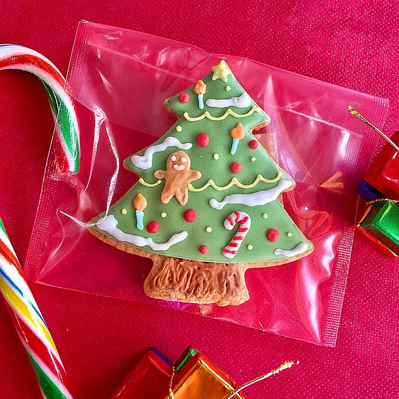 クリスマスアイシングクッキー クリスマスツリーのクッキー スイーツ お菓子 パン 14cookies 通販 Creema クリーマ ハンドメイド 手作り クラフト作品の販売サイト