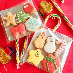 クリスマスアイシングクッキー★プチクッキーセット 1枚目の画像