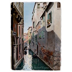 ポストカード ヨーロッパ風景画(組合せ自由4枚セットで1.000円) No.149  イタリア  ヴェネツィア 1枚目の画像