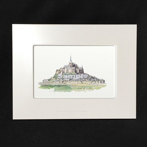 ポストカード ヨーロッパの風景￥250（他の絵と4枚セット売り1.000円