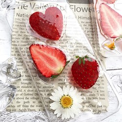 苺のしずく iPhoneケース   スマホケース strawberry 1枚目の画像