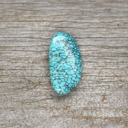 Natural Turquoise from Unknown Mine 22.5ct　天然ターコイズ　産地不明 1枚目の画像