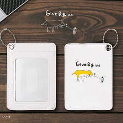 Originalパスケース「Give＆give」 1枚目の画像