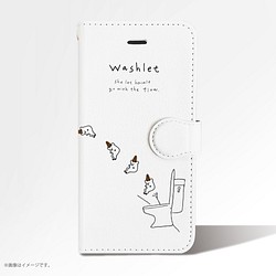 Original手帳型iPhoneケース「Washlet」 1枚目の画像