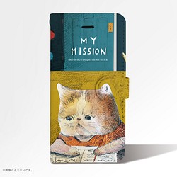 Original手帳型iPhoneケース「MY MISSION」 1枚目の画像