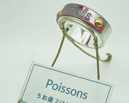 ☆受注作品 星座リング12【魚座 POISSONS】 指輪・リング septuple