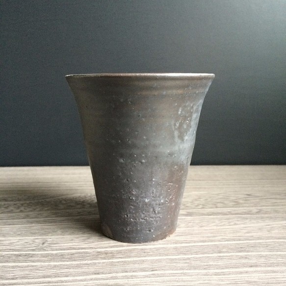 黒釉フリーカップ[0627] 1枚目の画像