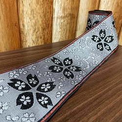オリジナル畳縁「たたみへり」　桜・限定カラー黒 4m 1枚目の画像