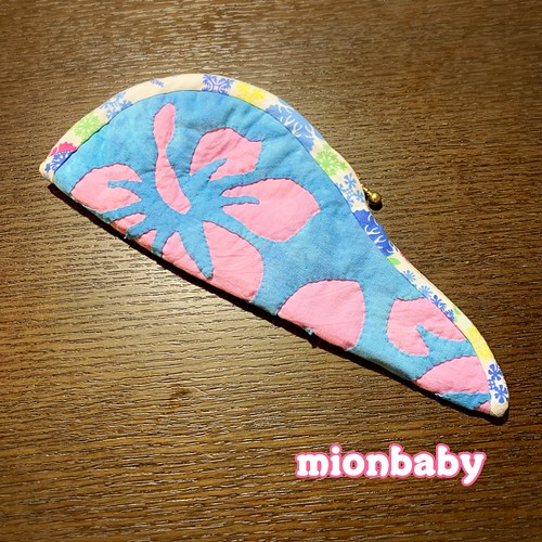 ハワイアンキルト ハサミケース ハイビスカス その他ケース mionbaby