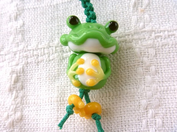 青蛙男子皮帶Tongo球 第1張的照片