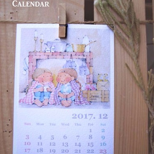 17年カレンダー サイズ カレンダー Satoposca 通販 Creema クリーマ ハンドメイド 手作り クラフト作品の販売サイト