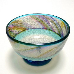 銀箔オーロラ豆鉢−６ 1枚目の画像