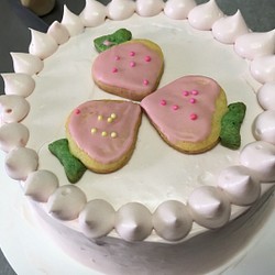 いちごチョコのケーキ 1枚目の画像