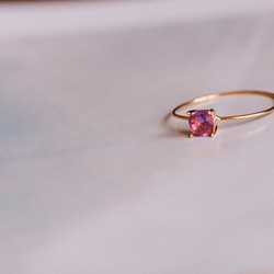 [二月誕生石]紫水晶10K輝煌4戒指 第1張的照片