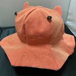 メンダコさん帽子（グレー） 1枚目の画像