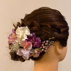 ヘアアクセサリー　髪飾り　ヘッドパーツ　ヘッドドレス　(11) e 1枚目の画像