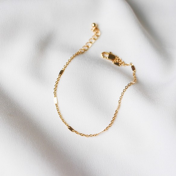 Design gold chain bracelet ［ ブレスレット ］ ブレスレット AND ...