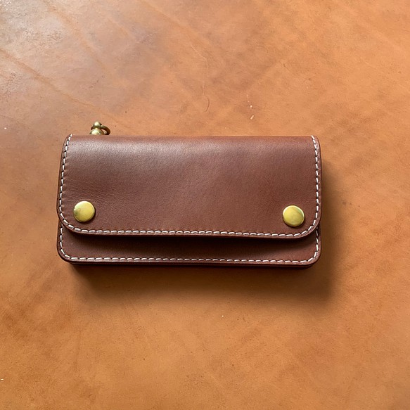 トラッカーウォレット 革財布 長財布 leather wallet asleat