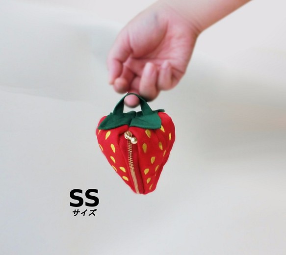 草莓袋【SS】紅色★ 定做★ 第1張的照片