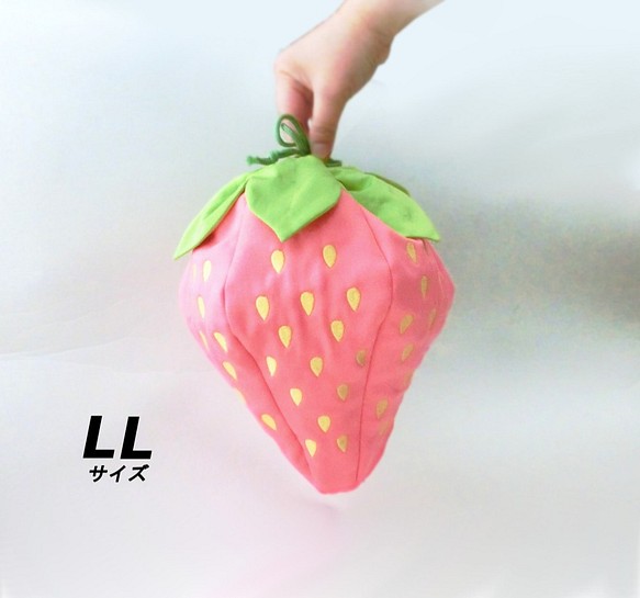 草莓零錢包【LL】三文魚粉★Made-to-Order★ 第1張的照片
