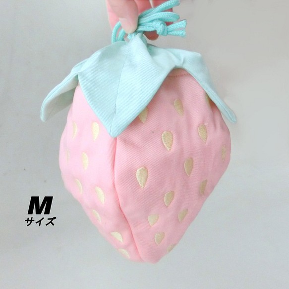 草莓錢包[M]嬰兒粉紅★定做★ 第1張的照片
