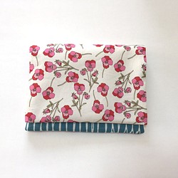 [免費送貨]口袋紙巾，面膜盒自由印花三色堇 第1張的照片