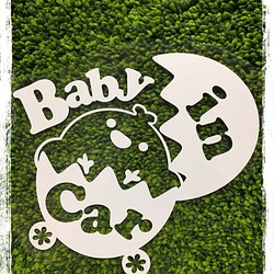 ひよたまごのcar sticker 1枚目の画像
