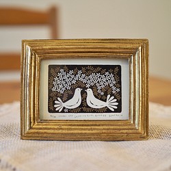 打印 - 茉莉花樹下 - 青銅（絲網印刷） 第1張的照片