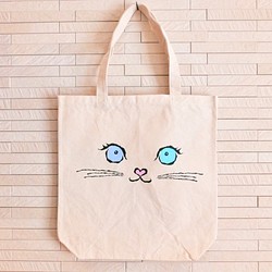 tote bag - odd-eyes cat 1枚目の画像