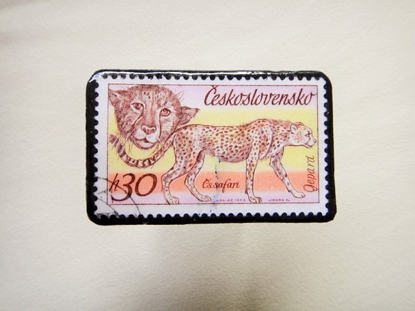 捷克斯洛伐克郵票胸針1297 第1張的照片