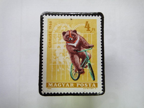 匈牙利郵票胸針1353 第1張的照片