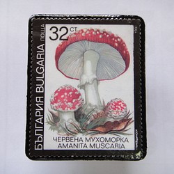 ブルガリア　切手ブローチ1386 1枚目の画像