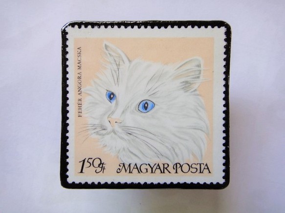 匈牙利郵票胸針1419 第1張的照片