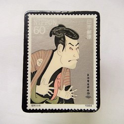 日本郵票胸針1537 第1張的照片